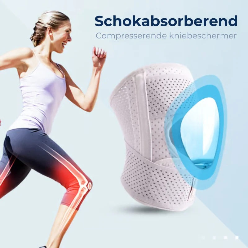 Ademende Kniebeschermers voor Meniscusondersteuning