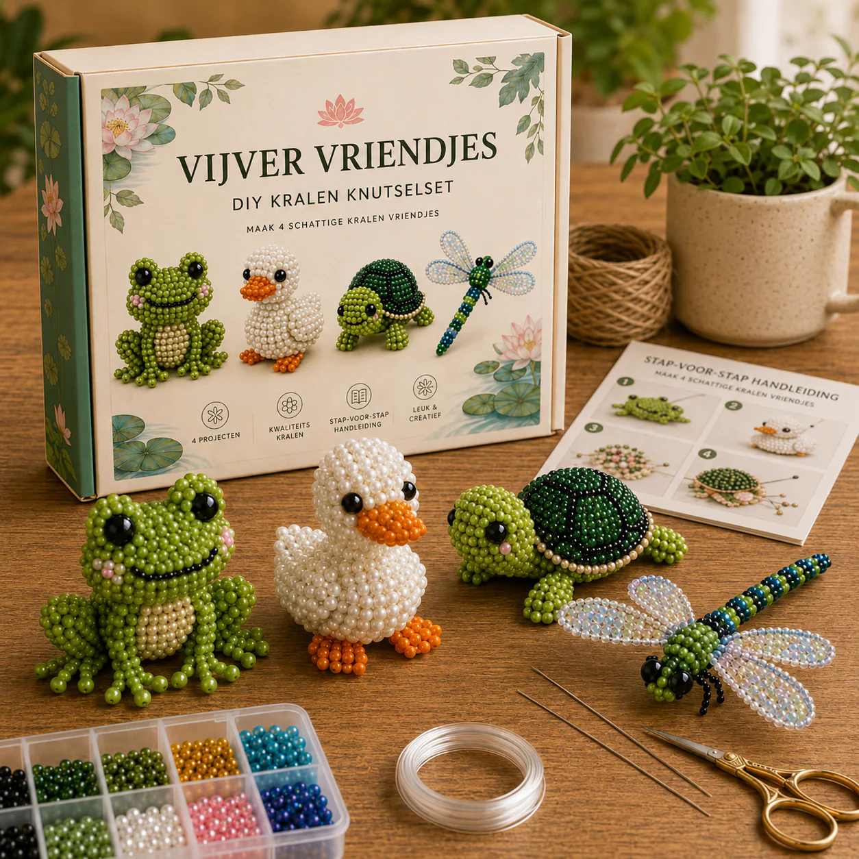 Kralenset Dierenvrienden Eindeloos Creatief Knutselplezier