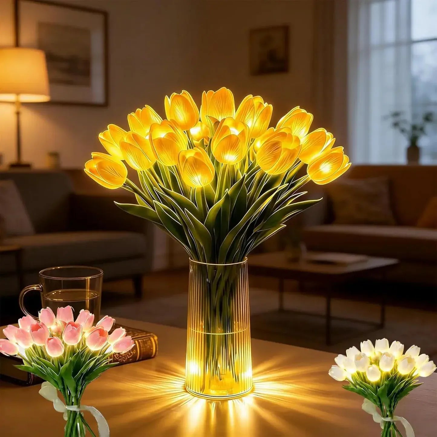 Sfeervolle Tulpenlamp Creëer Een Warme En Gezellige Sfeer
