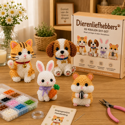 Kralenset Dierenvrienden Eindeloos Creatief Knutselplezier