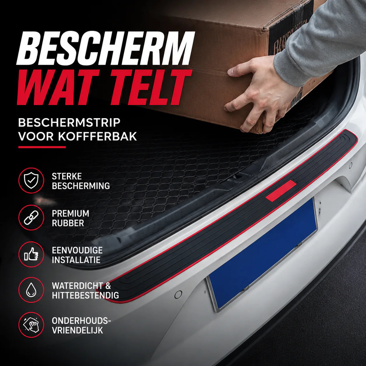 Kofferbakbeschermingsmat