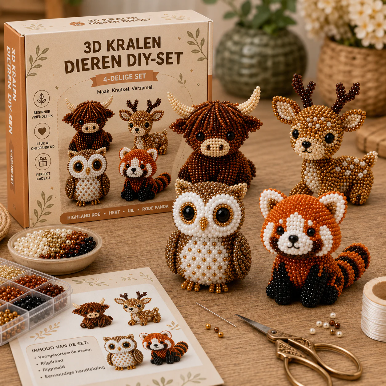 Kralenset Dierenvrienden Eindeloos Creatief Knutselplezier