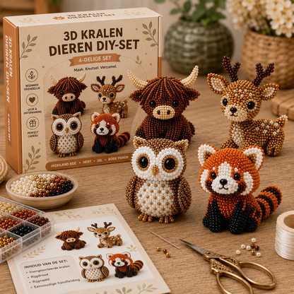 Kralenset Dierenvrienden Eindeloos Creatief Knutselplezier