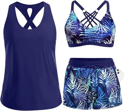 Buikbedekkende Tankini Set