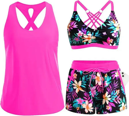 Buikbedekkende Tankini Set