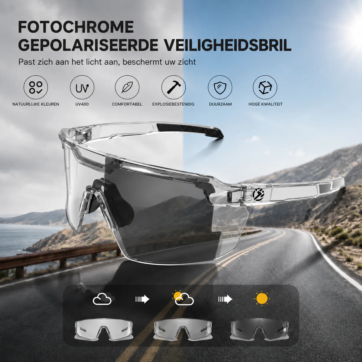 Zelfkleurende Zonnebril – Perfect Zicht In Elk Licht