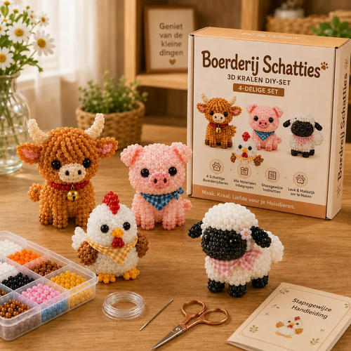 Kralenset Dierenvrienden Eindeloos Creatief Knutselplezier
