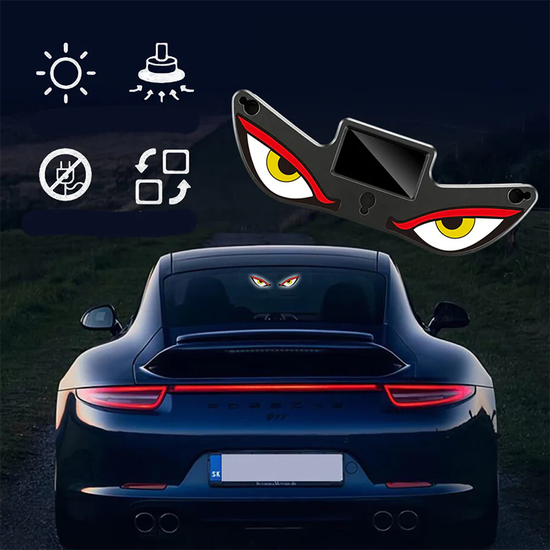 Stoere LED-demon eyes op zonne-energie