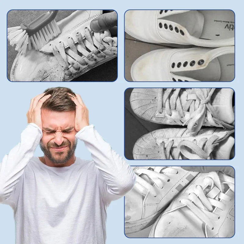 Schoonmaakcrème voor witte schoenen