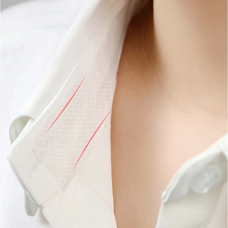 Onzichtbare wegwerpbare zweetvoeringen voor kraag en manchetten