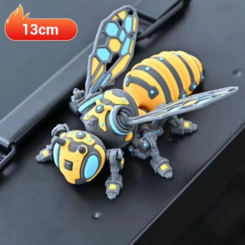 Dit is geen insect, dit is een mecha-monster! Demonteerbare gewrichten, futuristisch design
