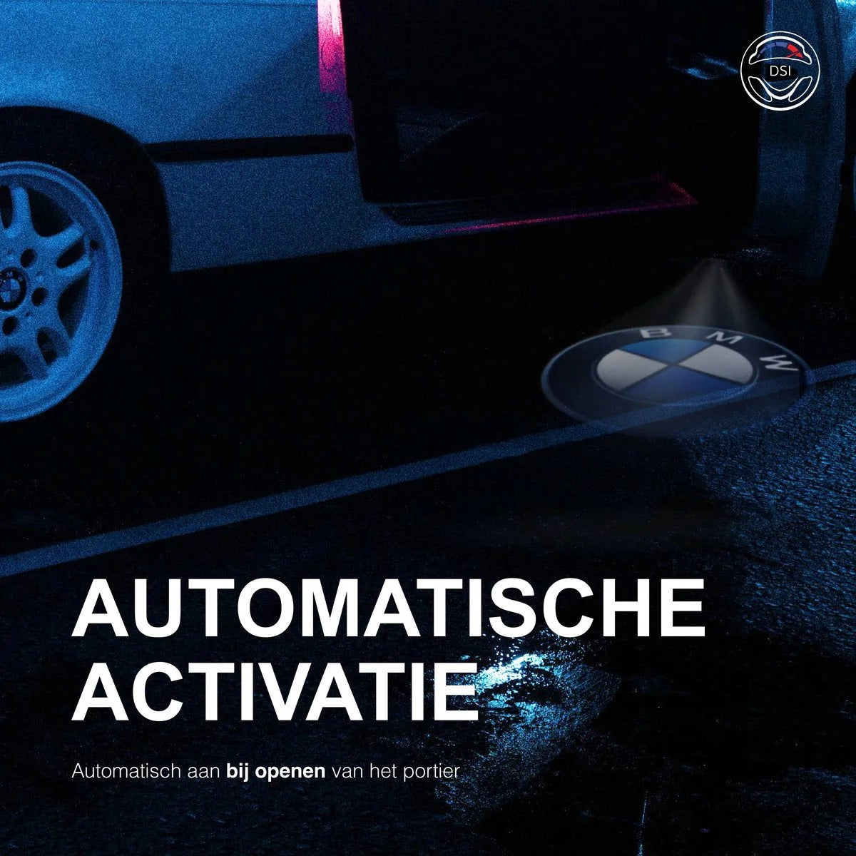Auto Logo Projector Verlicht Je Instap Met Een Stijlvol Logo