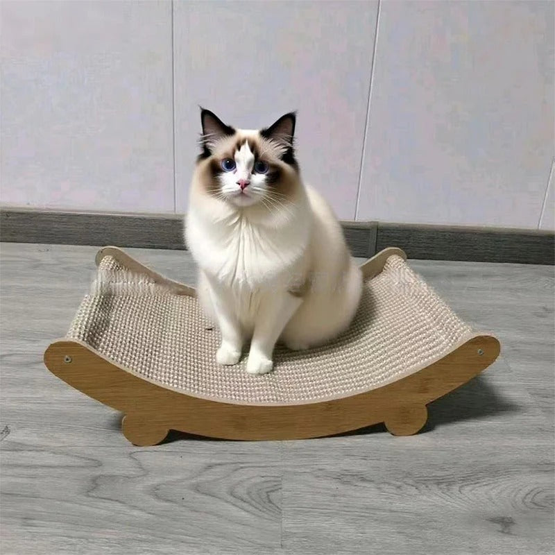 2-in-1 Sisal krabpaal voor katten