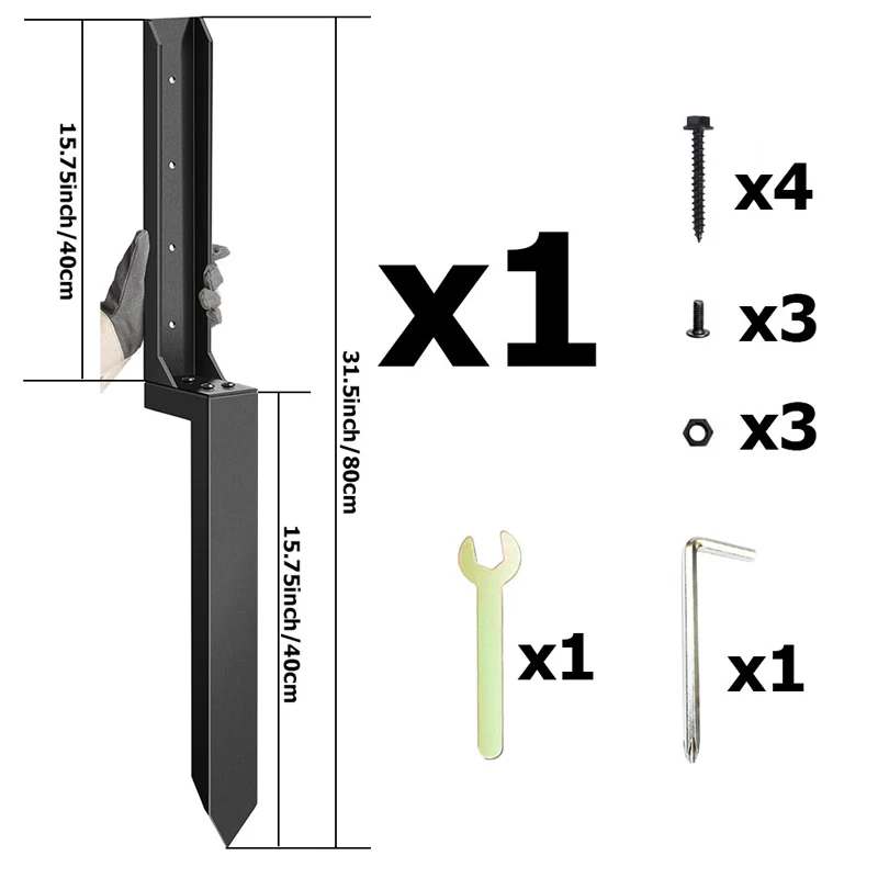 Reparatieset voor Zware Afrasteringspalen