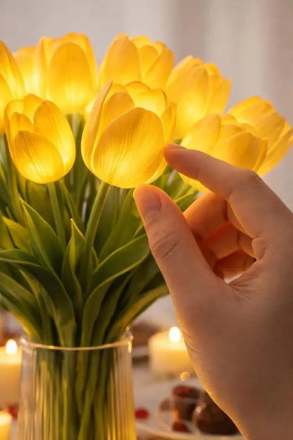 Sfeervolle Tulpenlamp Creëer Een Warme En Gezellige Sfeer