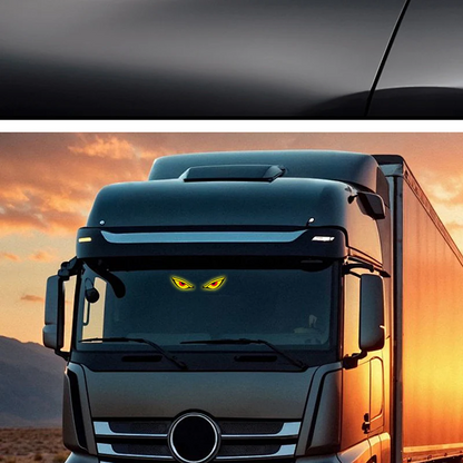 Stoere LED-demon eyes op zonne-energie