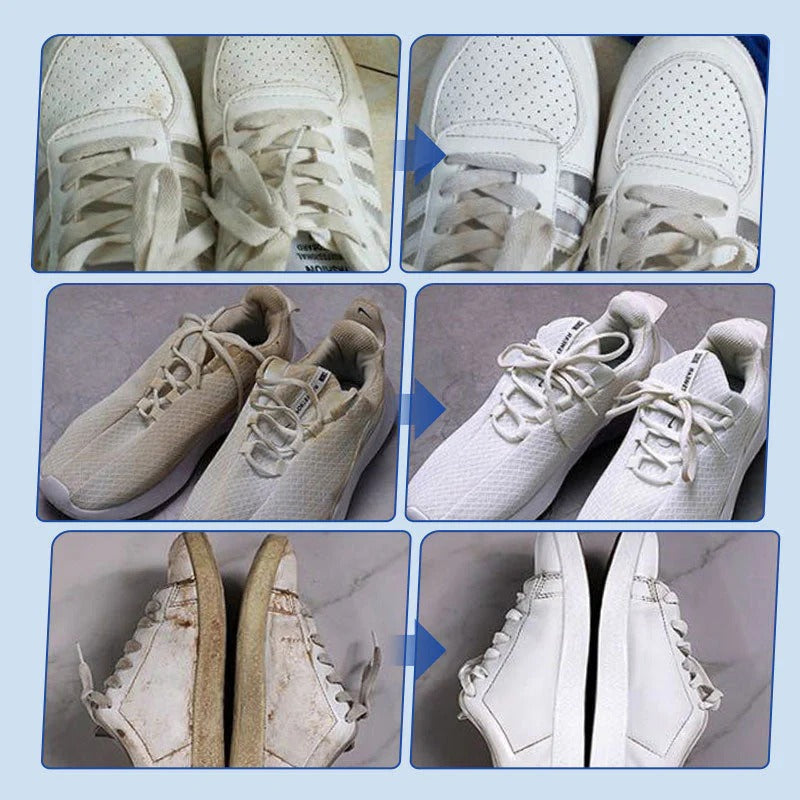 Schoonmaakcrème voor witte schoenen