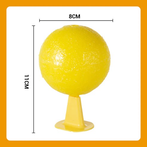 Kleverige Fruitvliegval Bal met Standaard & LED
