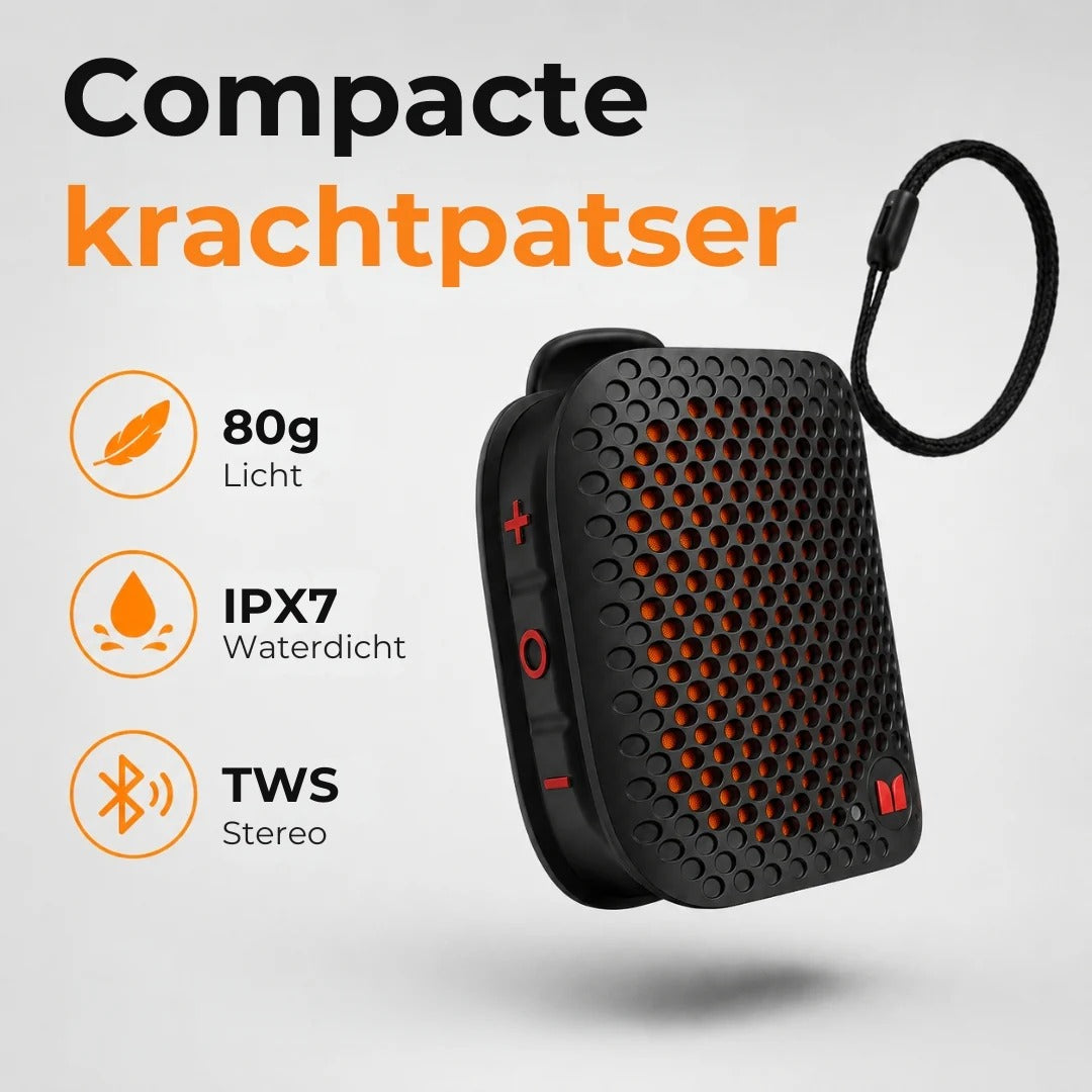 Bluetoothspeaker met Magnetische Clip