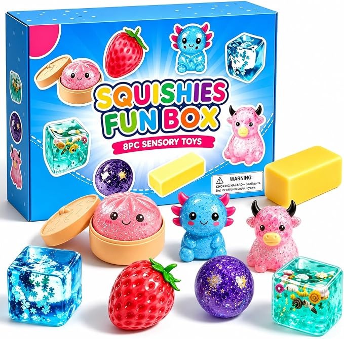 Squishy Fun Box mysterybox met 8 squishies