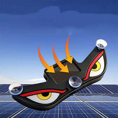 Stoere LED-demon eyes op zonne-energie