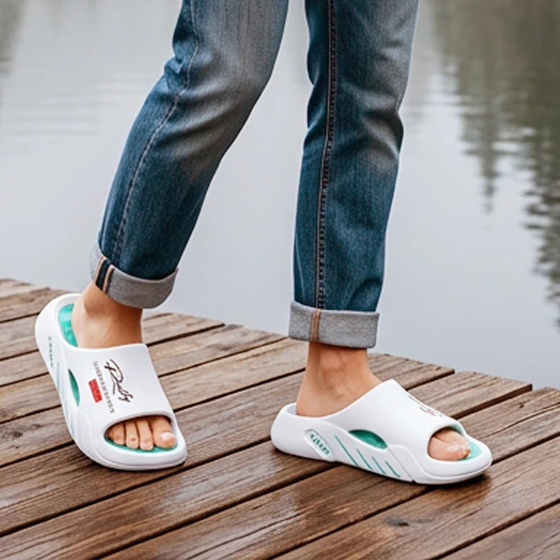 Cloud-sandalen met dikke antislipzool voor here
