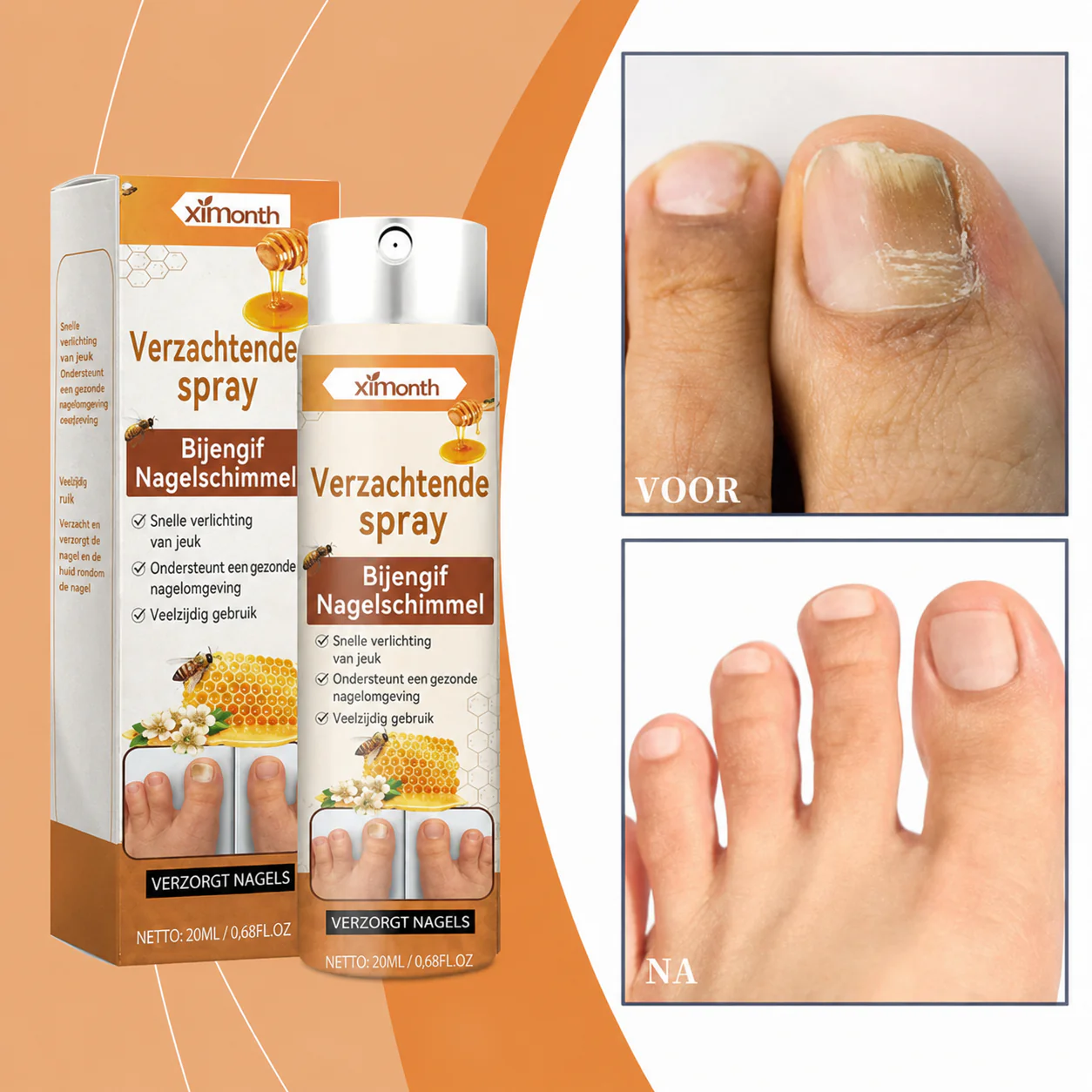 Bijengif Nagelspray