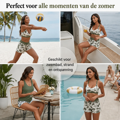 Buikbedekkende Tankini Set