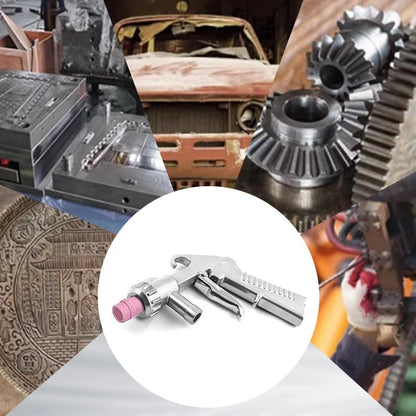 Multifunctioneel zandstraalpistool met 4 keramische spuitmondjes