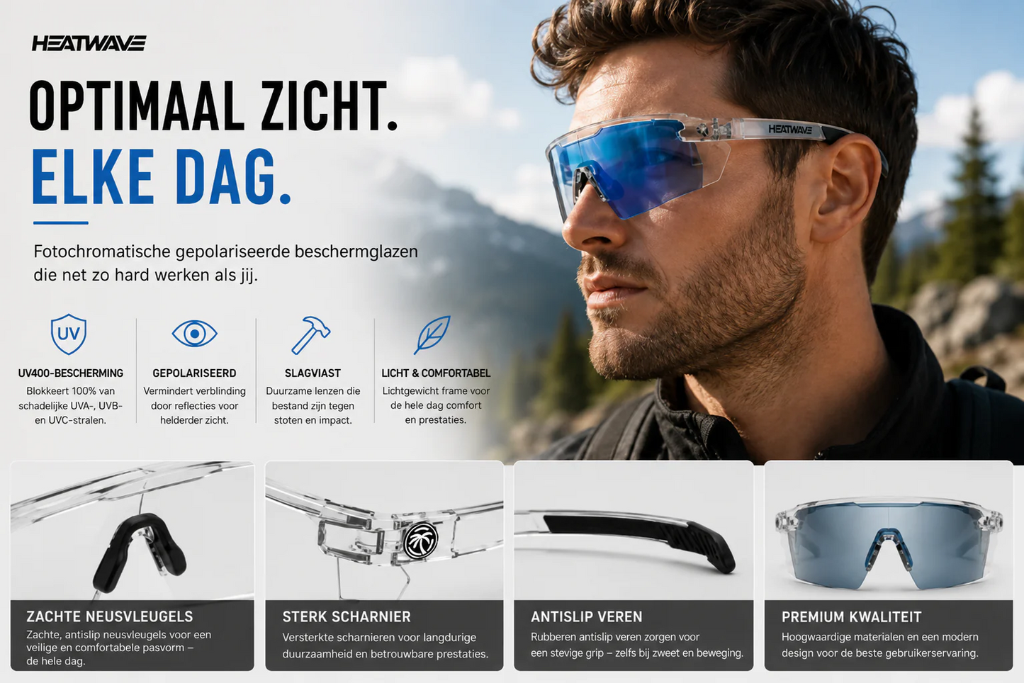 Zelfkleurende Zonnebril – Perfect Zicht In Elk Licht