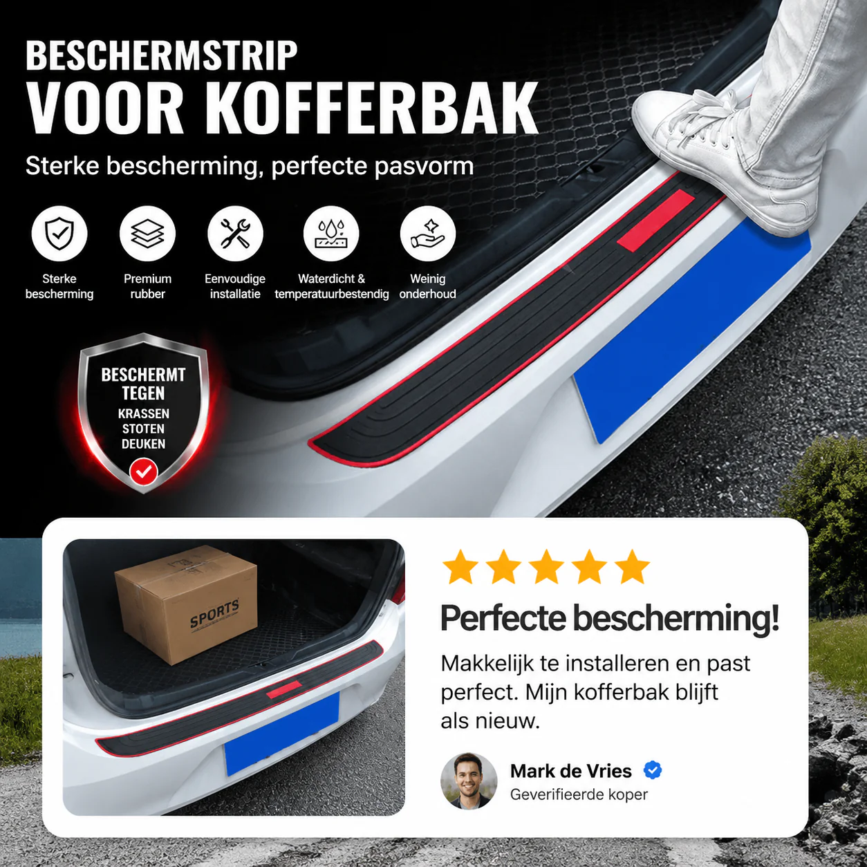 Kofferbakbeschermingsmat