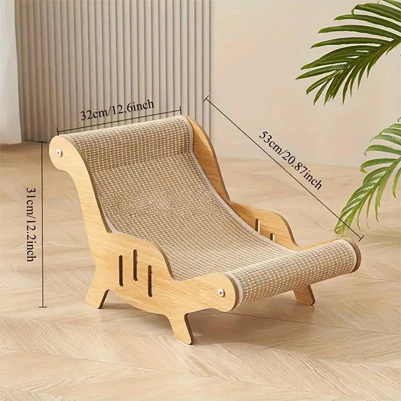 2-in-1 Sisal krabpaal voor katten