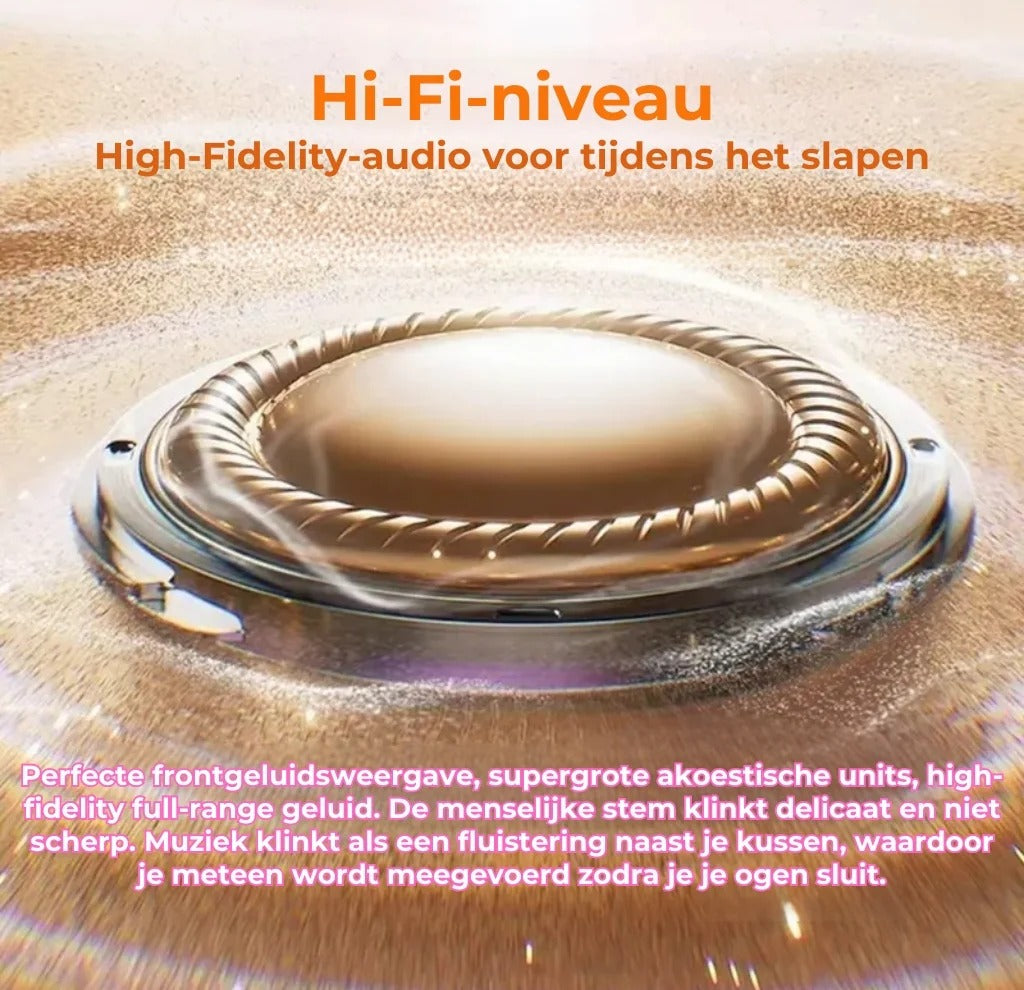 11 mm ultradunne Bluetooth-slaapspeaker
