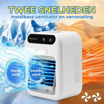 Draagbare 3 in 1 airconditioner met draadloze verkoeling en frisse lucht