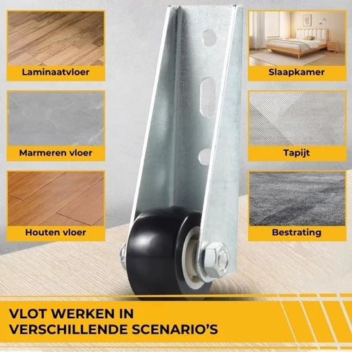 Set van 2 Zwenkwielen