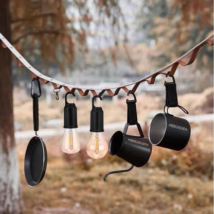 Zonne-energie tentverlichting（Via USB oplaadbare LED-kampeerlantaarn）