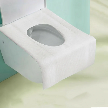 Set wegwerpbare, waterdichte toiletbrilhoezen