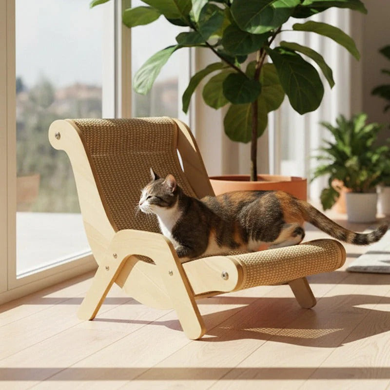 2-in-1 Sisal krabpaal voor katten