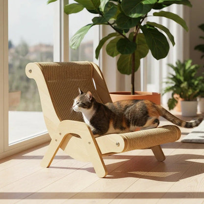 2-in-1 Sisal krabpaal voor katten