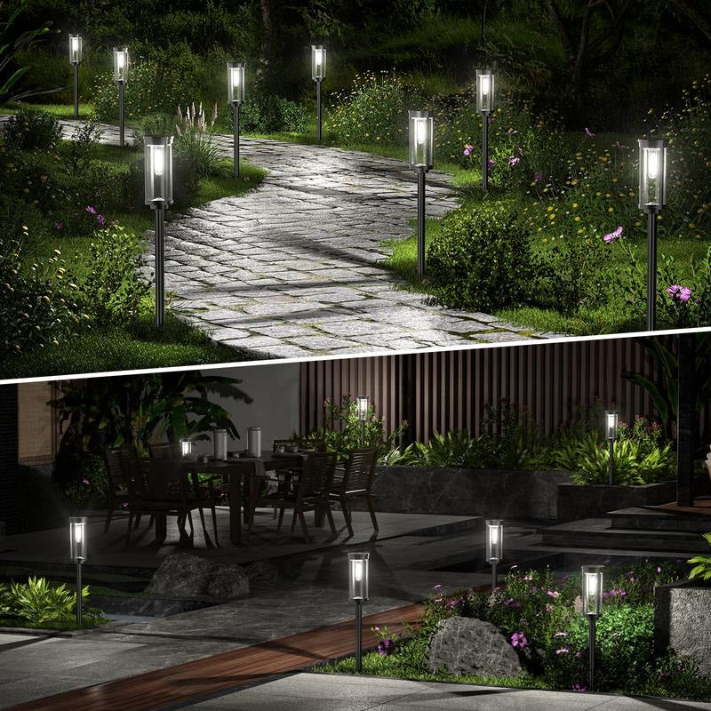 Zonne-Energie Tuinverlichting – Retro Design, 12-14 Uur Verlichting & IP65 Waterdicht