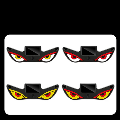 Stoere LED-demon eyes op zonne-energie