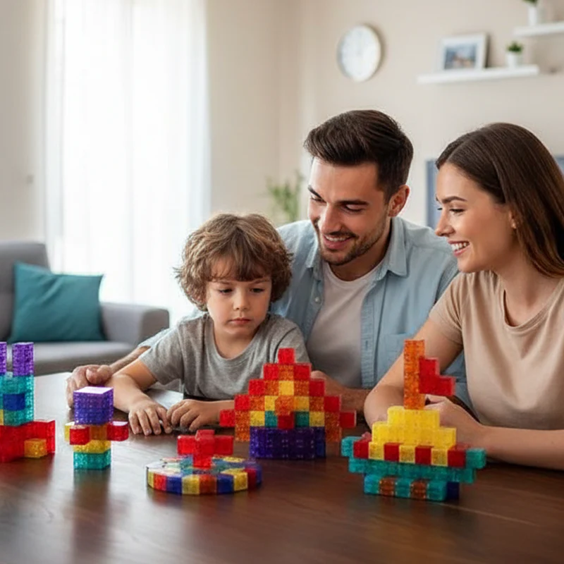 Magnetische Bouwblokken voor Kinderen | 6-Zijdige Magneten