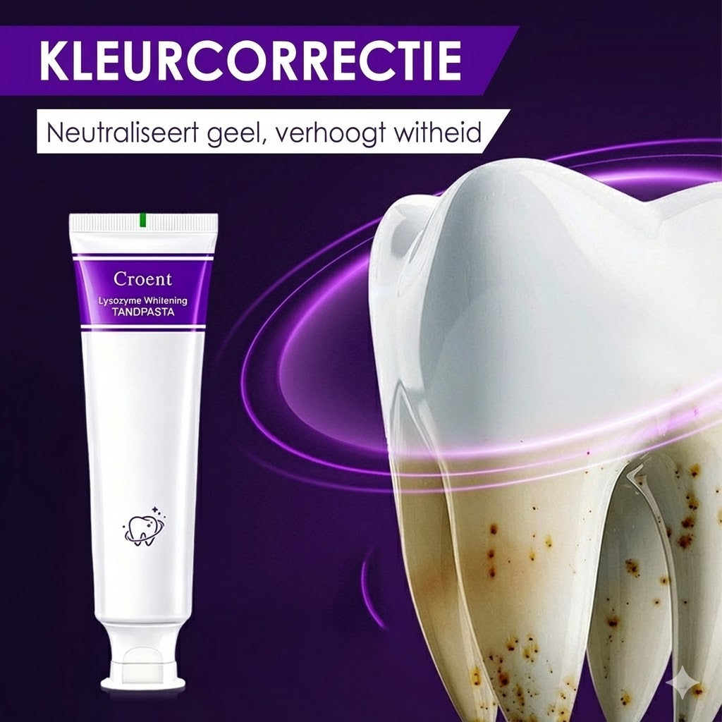 Lysozyme Verhelderende Vlekverwijderende Tandpasta