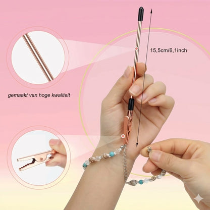 Hulpgereedschap voor armbandsluitingen