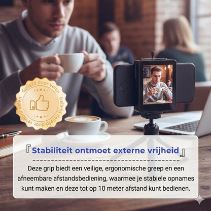Draagbare draadloze selfie-monitor voor de achtercamera