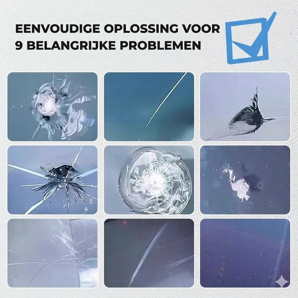 Barsten Weg Glasreparatieset