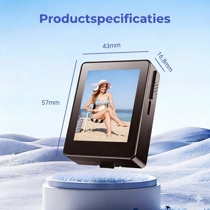 Draagbare draadloze selfie-monitor voor de achtercamera