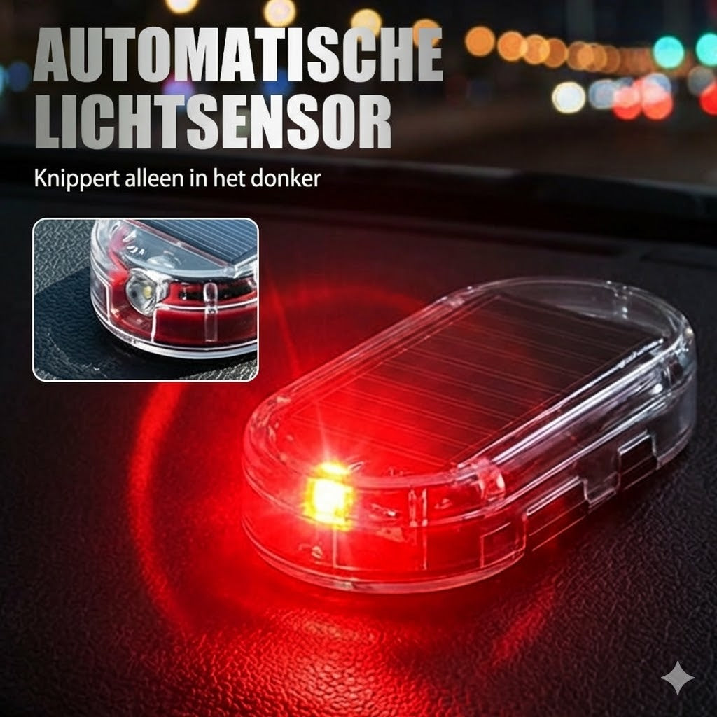 Auto Beveiligingslicht op Zonne-energie (2 Stuks)