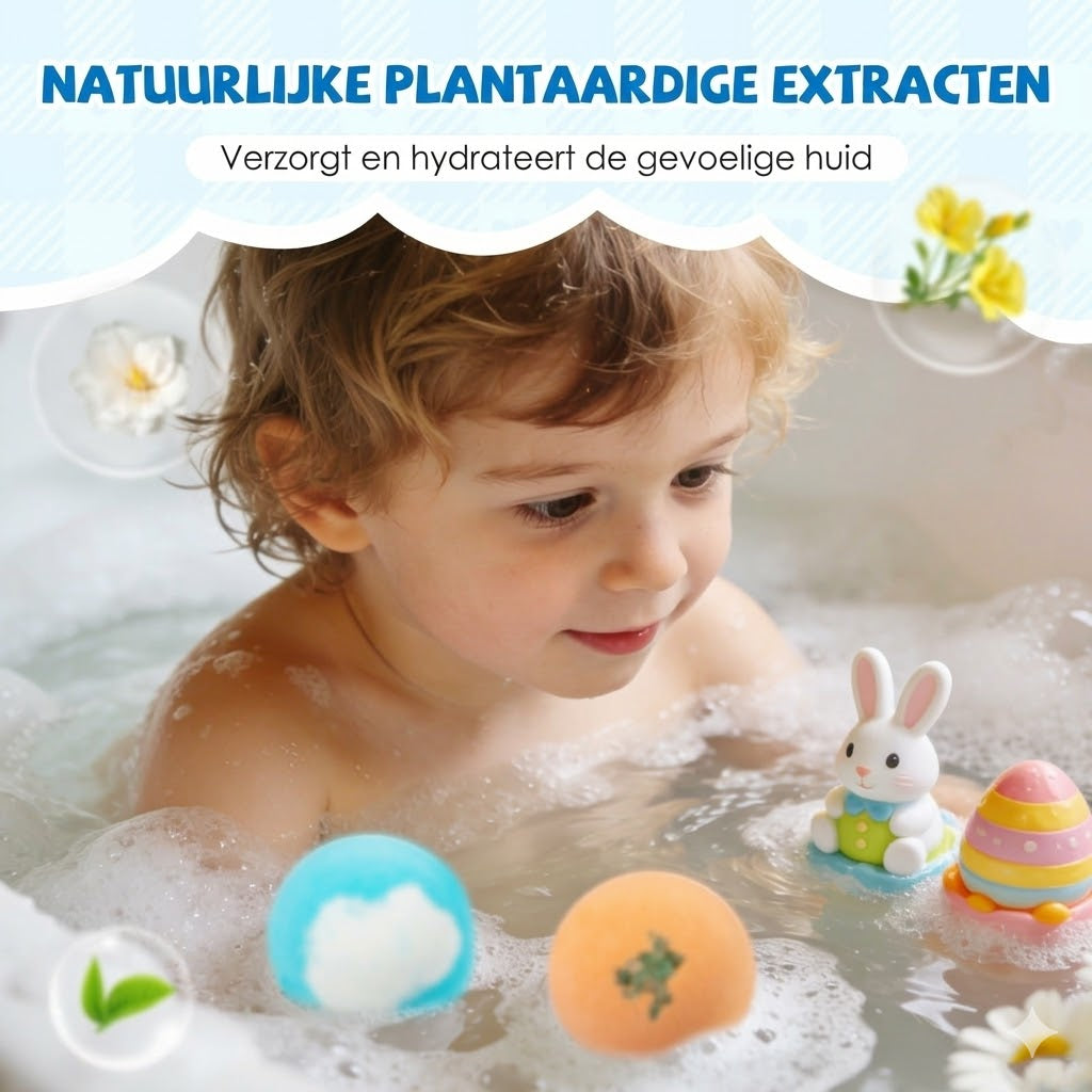 12-delige badbruisbal cadeauset voor kinderen