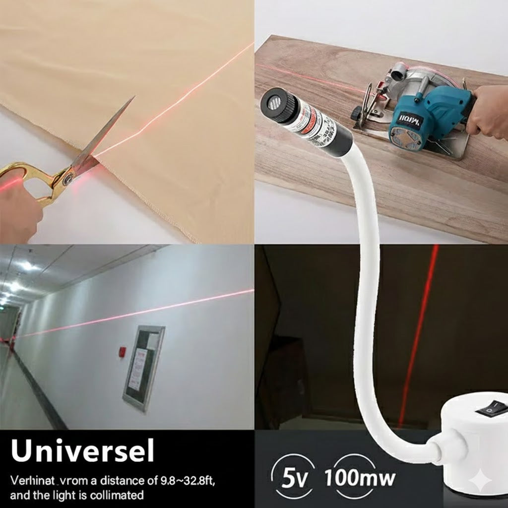 Magnetische positioneringsquiltlamp voor naaimachine